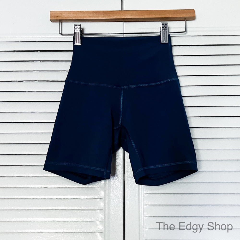 lululemon athletica | Align Short 6” Blue Borealis - Picture 1 of 7